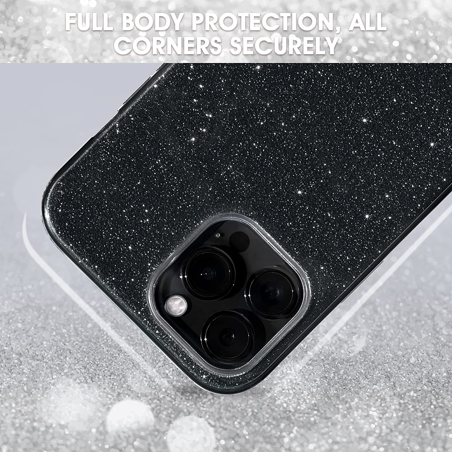 Калъф ENSIDA Fashion Apple iPhone 14 Pro /черен/ – снимка 3