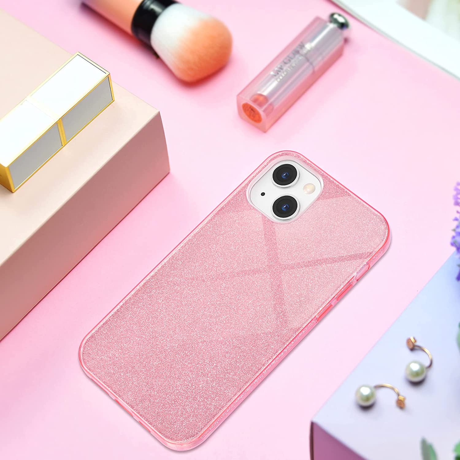 Калъф ENSIDA Fashion Apple iPhone 14 Pro Max /розов/ – снимка 2