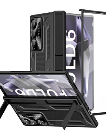 Калъф FW Full Body Iron Armor със стойка Samsung Z Fold 6 /черен/