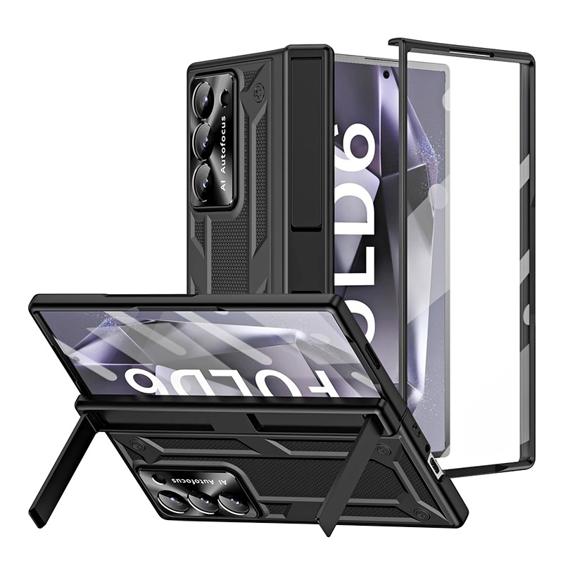 Калъф FW Full Body Iron Armor със стойка Samsung Z Fold 6 /черен/