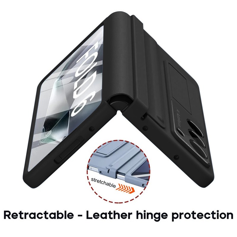Калъф FW Full Body Leather Samsung Z Fold 6 /бежов/ – снимка 2