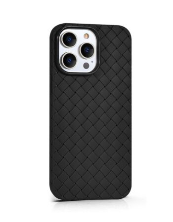 Joyroom Калъф Apple iPhone 15 Pro Max, Braiding Series, черен