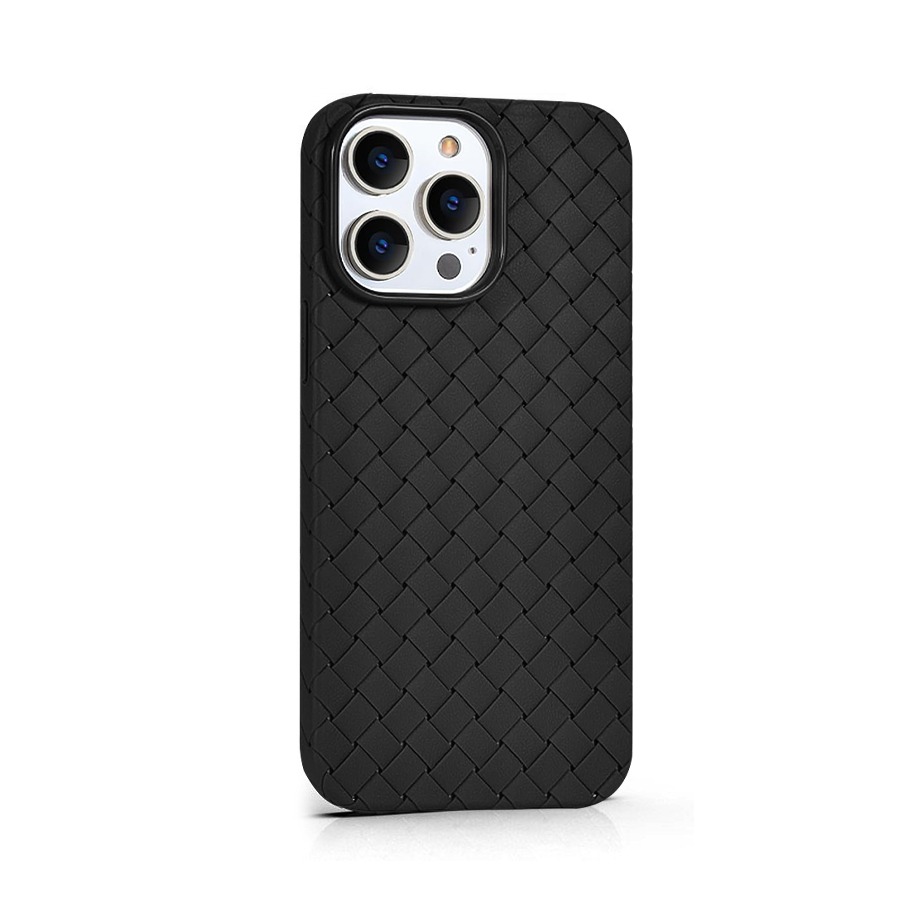 Joyroom Калъф Apple iPhone 15 Pro Max, Braiding Series, черен