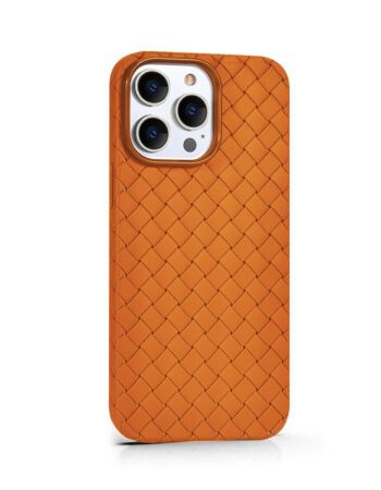 Joyroom Калъф Apple iPhone 15 Pro Max, Braiding Series, оранжев