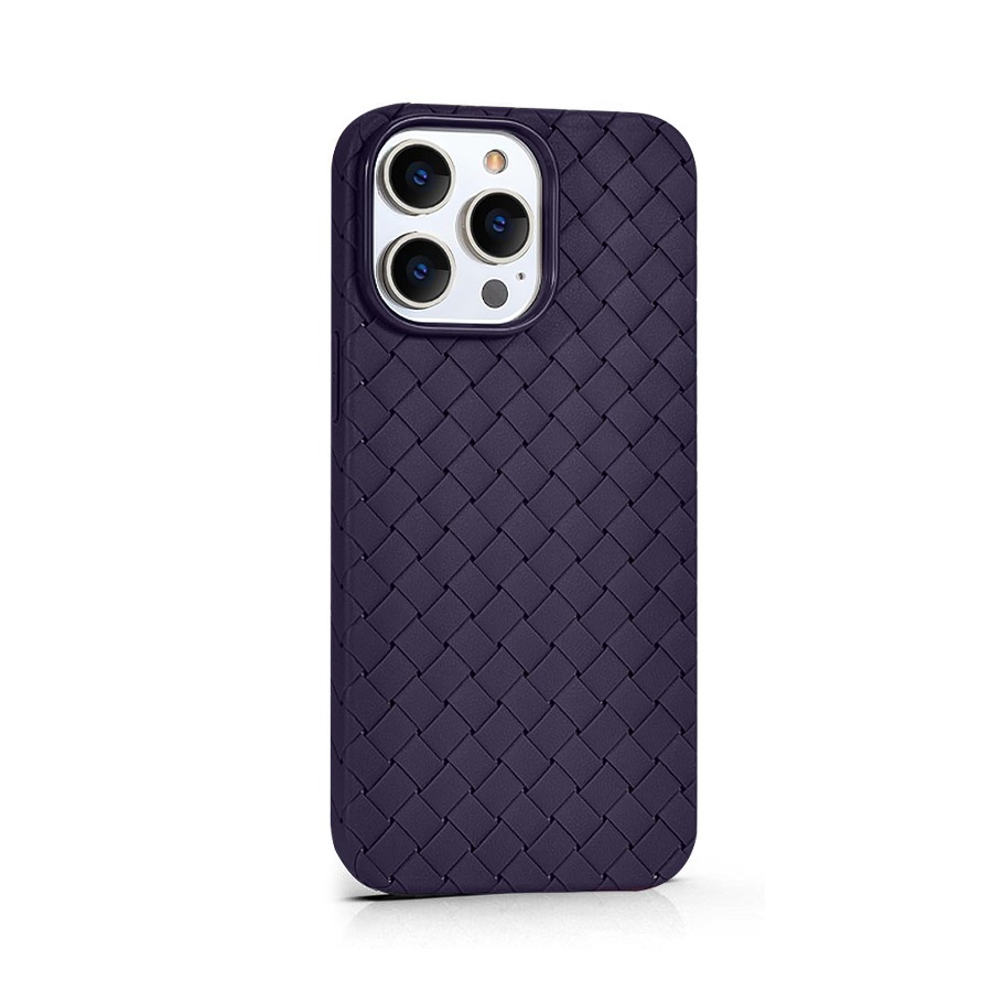 Joyroom Калъф Apple iPhone 15 Pro Max, Braiding Series, лилав