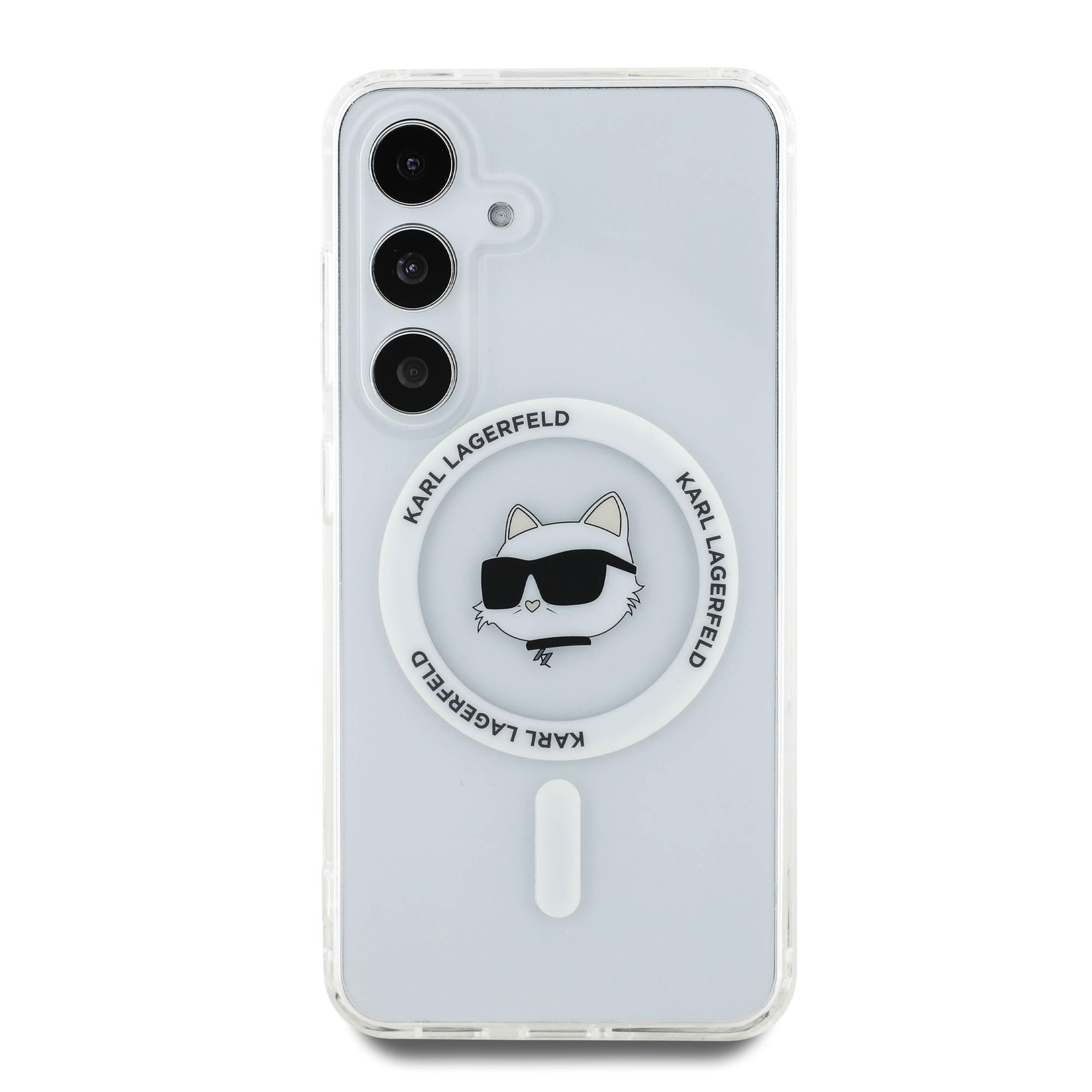 Karl Lagerfeld Калъф Samsung S25, IML Choupette Head MagSafe /прозрачен/ - KLHMS25SHLSCHH – снимка 3