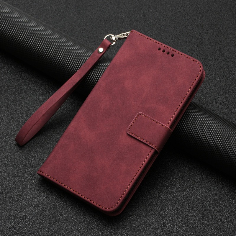Калъф Exclusive Wallet Samsung A24 4G /винен/ – снимка 3