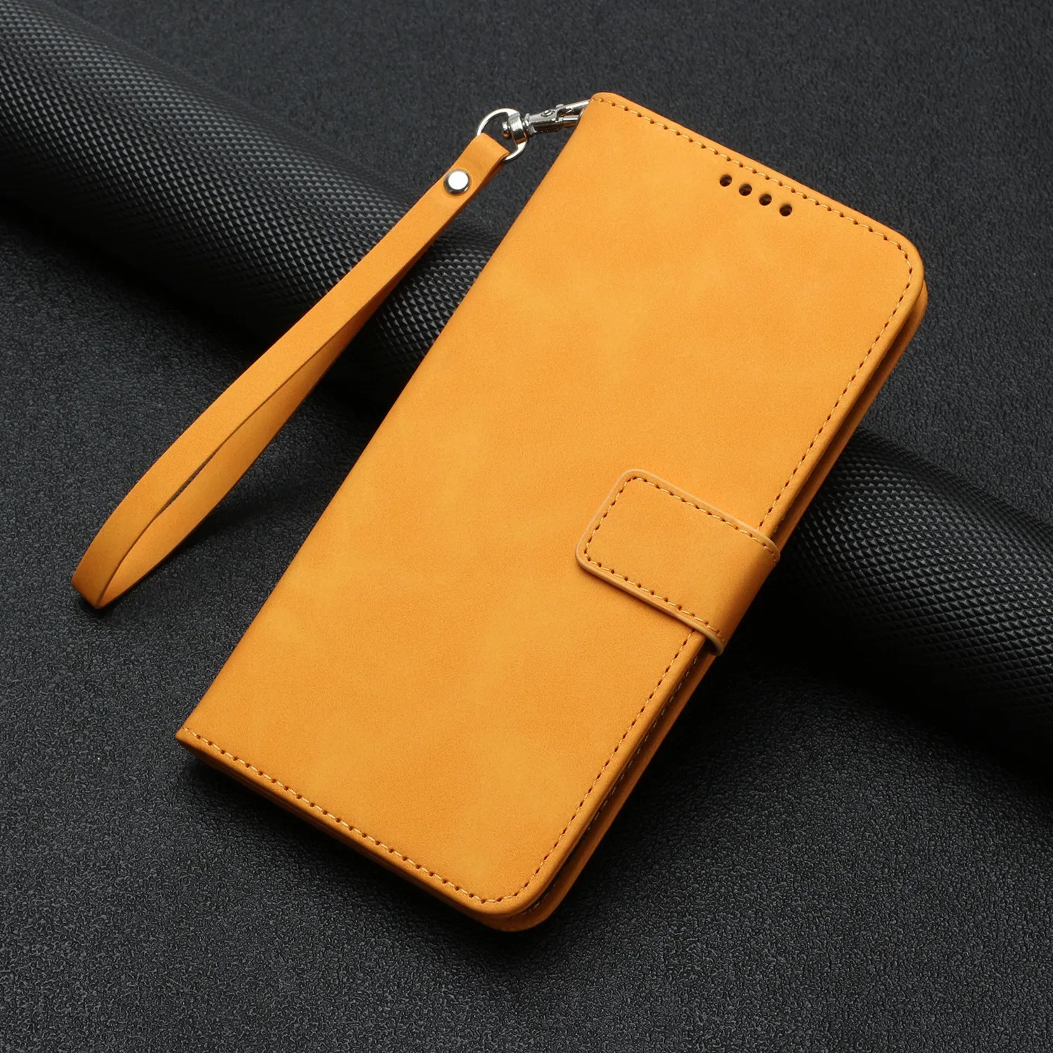 Калъф Exclusive Wallet Apple iPhone 15 Plus /жълт/ – снимка 3
