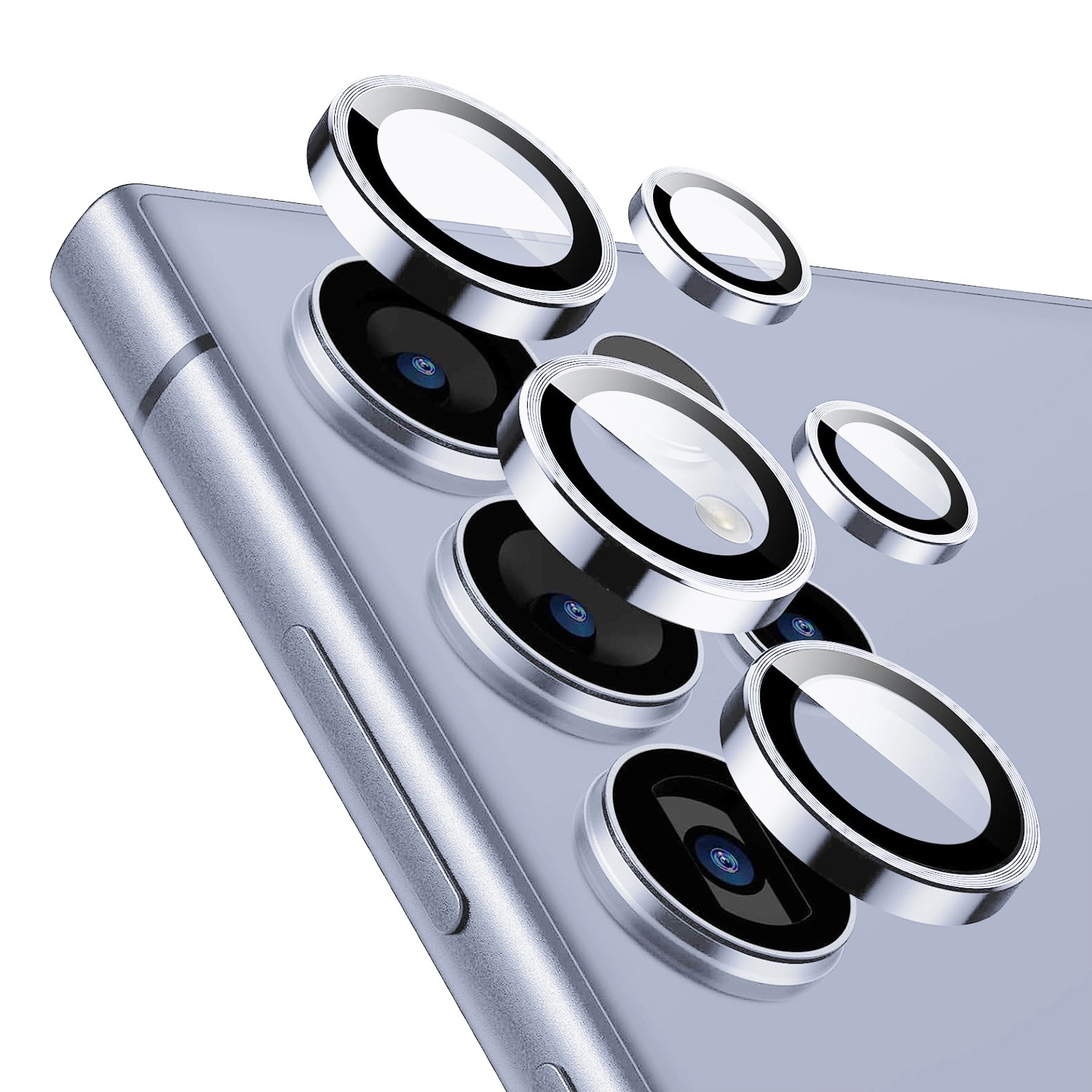 Metal Camera Lens Samsung S24 Ultra /титаниево сини/