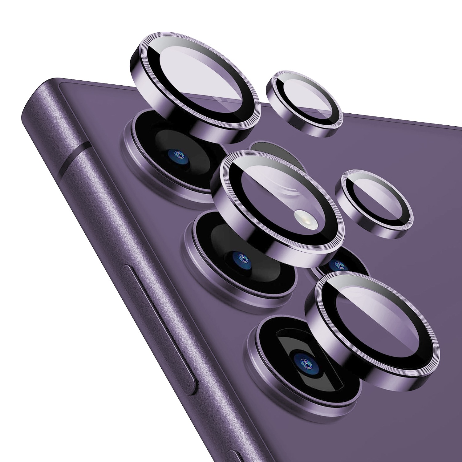 Metal Camera Lens Samsung S24 Ultra /титаниево лилави/