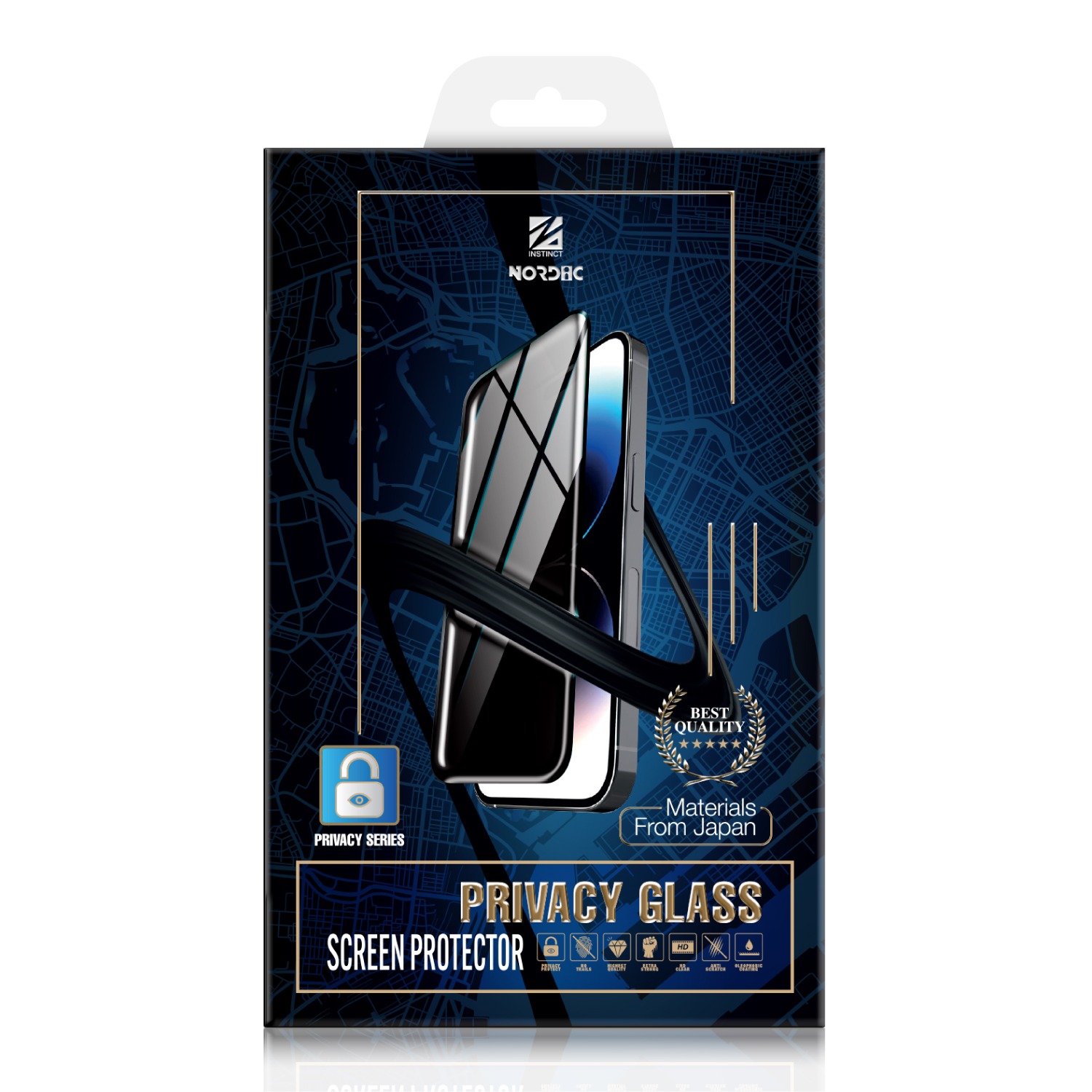 NORDIC iNstinct PRIVACY Premium Glass Samsung S25 Plus