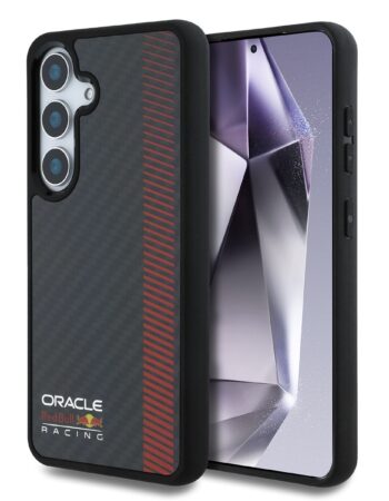 Red Bull Калъф Samsung S25 Plus, Carbon Powerbar MagSafe, черен - RBHMS25M24CFGSMK