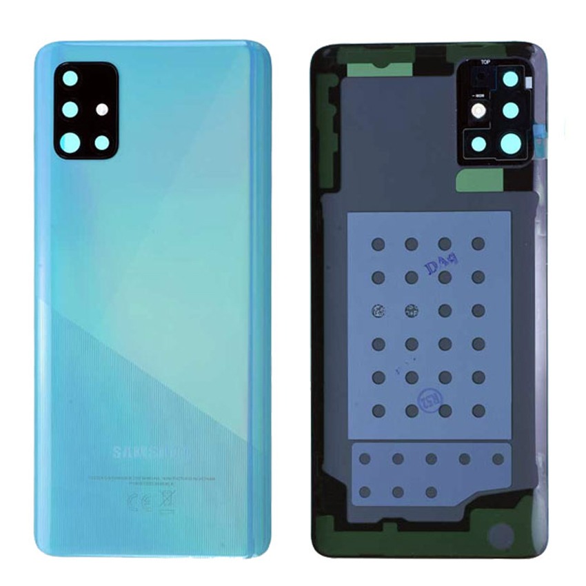 Battery Cover Samsung A51 /prism blue/ Service Pack – снимка 2