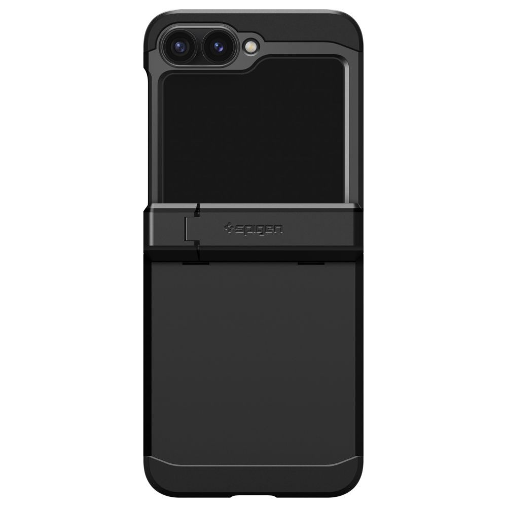 SPIGEN Калъф Tough Armor със стойка, Samsung Z Flip 6/ Z Flip 7 FE /черен/ - ACS07849 – снимка 2