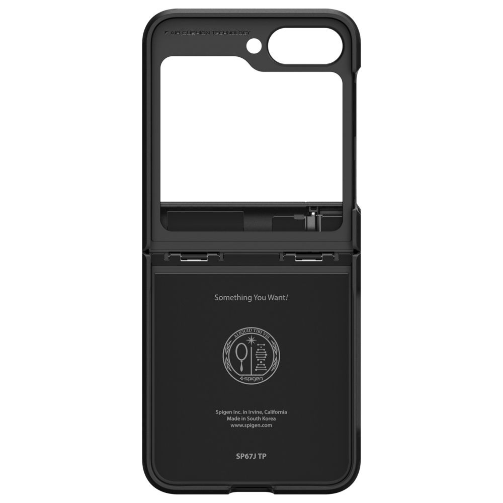 SPIGEN Калъф Tough Armor със стойка, Samsung Z Flip 6/ Z Flip 7 FE /черен/ - ACS07849 – снимка 3
