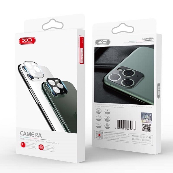 XO 3D Camera Tempered Glass Apple iPhone 12 /черен/ – снимка 2
