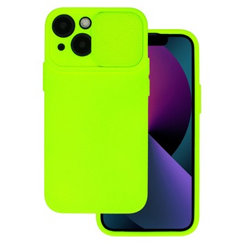 Калъф Soft Touch Apple iPhone 13 Pro Max /лайм/ Camshield