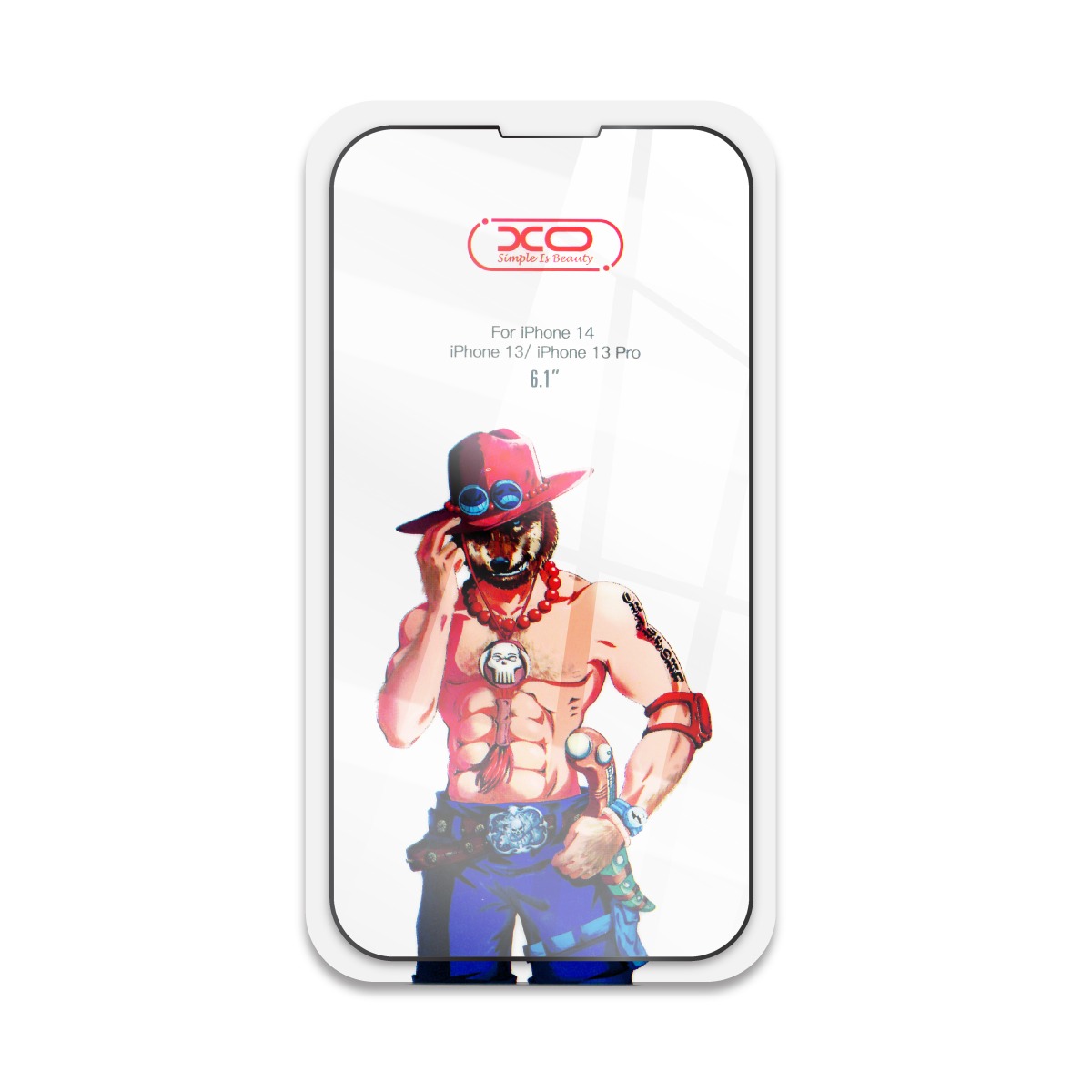 XO 0.26mm Tempered Glass iPhone 11/Xr (20pcs) /черен/