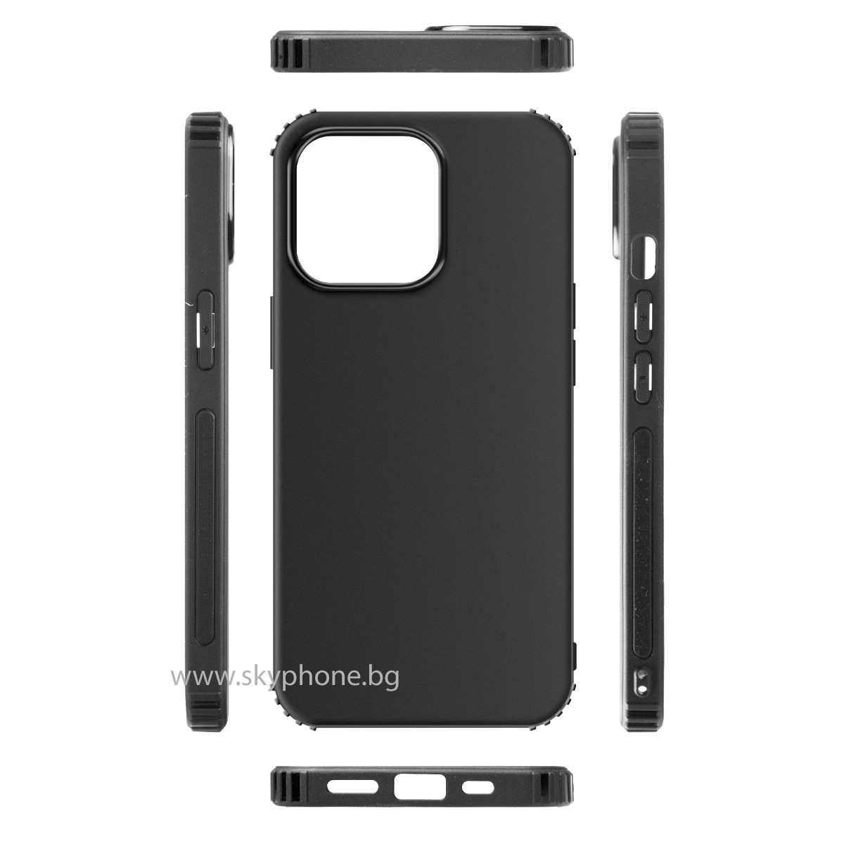 XO Калъф Anti-fall MATT TPU Apple iPhone 13 Pro /черен/ – снимка 3