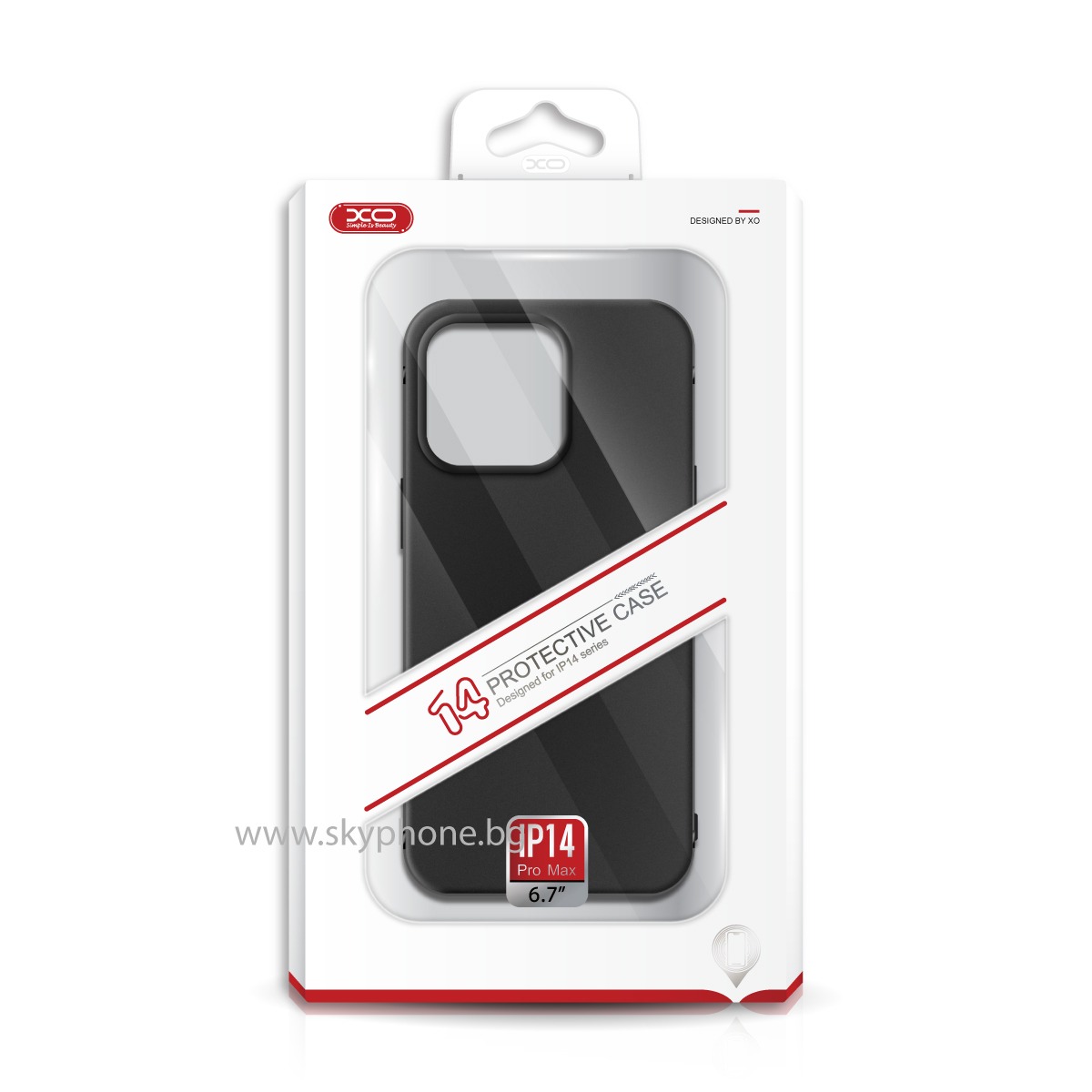 XO Калъф Anti-fall MATT TPU Apple iPhone 14 Plus /черен/ – снимка 2