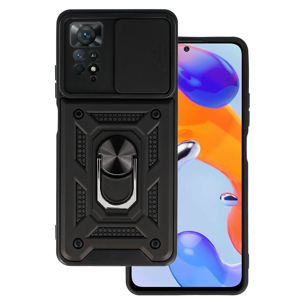 Калъф ARMOR CamSlide Удароустойчив Samsung S24 Ultra /черен/ – снимка 2