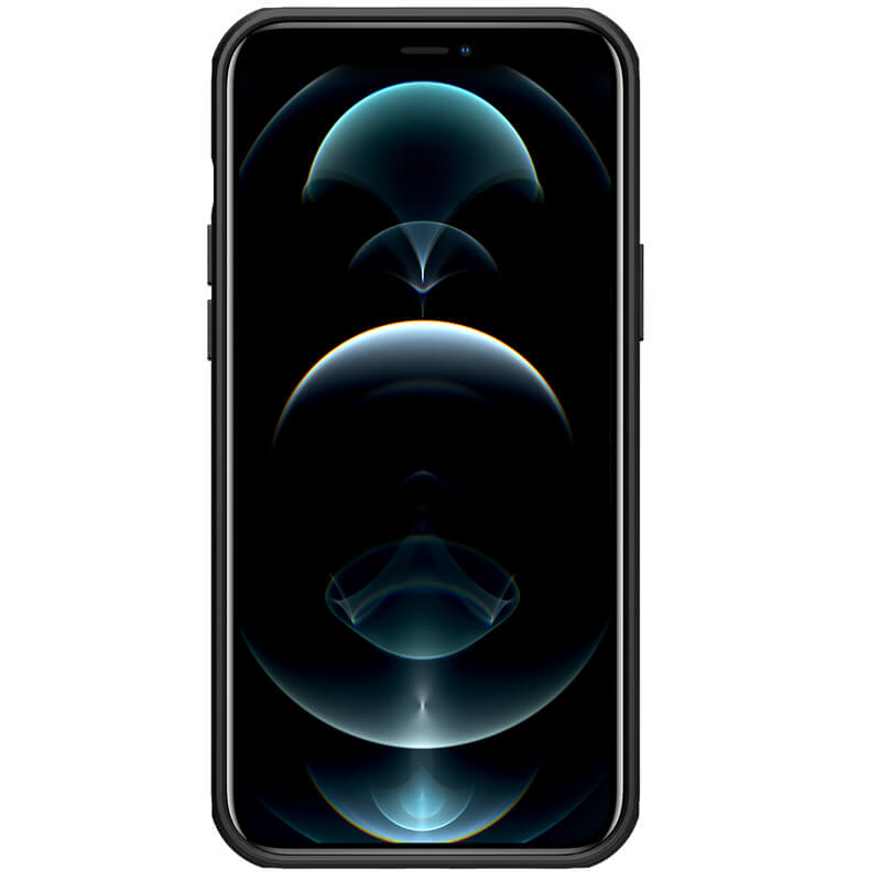 NILLKIN Калъф Apple iPhone 15 Pro Max, Super Frosted Shield /черен/ – снимка 3
