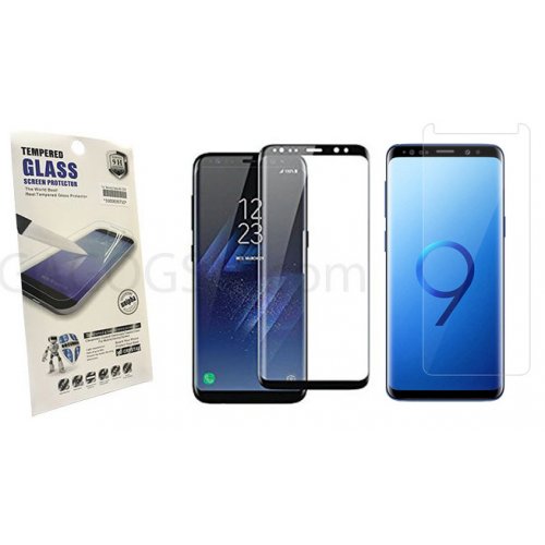 3D Заоблен стъклен протектор за Samsung Galaxy S20 - Черна рамка (без дупка) – снимка 4