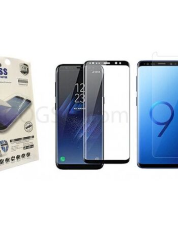 3D Заоблен стъклен протектор за Samsung Galaxy S22 Plus 5G - Черна рамка