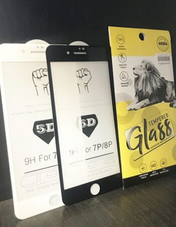 5D Fat Стъклен протектор за iPhone 13/13 Pro - Черна рамка
