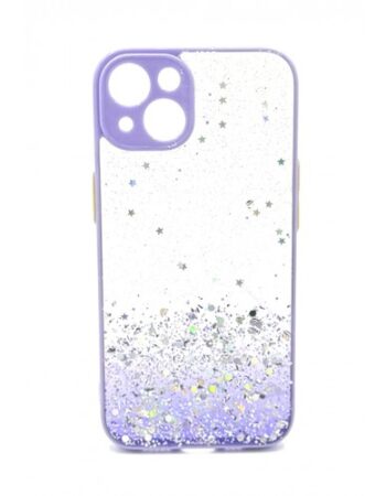 Acrylic Hybrid Brilliant iPhone 14 - Лилав