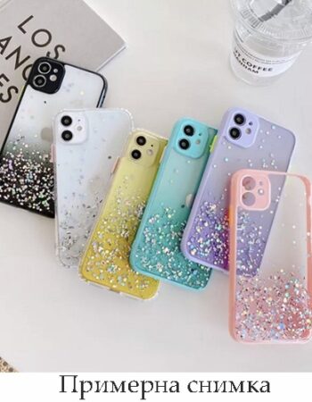 Acrylic Hybrid Brilliant iPhone 14 Pro Max - Лилав