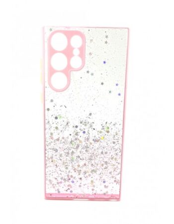 Acrylic Hybrid Brilliant Samsung Galaxy S22 Ultra - Розов