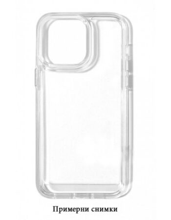 Акрилен Кейс с Метални Бутони за Samsung Galaxy S23 FE - Прозрачен (26-D7