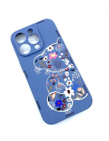 Bear Кейс Tpu iPhone 15 Pro - Син
