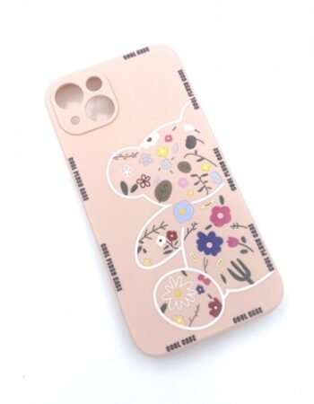 Bear Кейс Tpu iPhone 15 - Розов