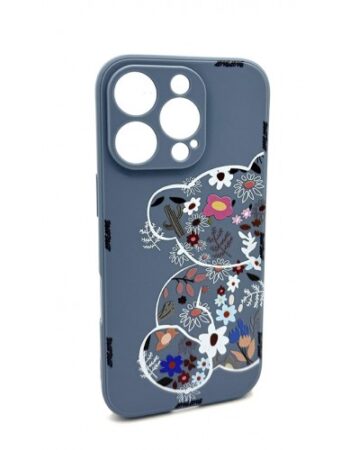 Bear Кейс Tpu iPhone 16 Pro - Син