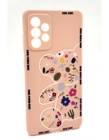 Bear Кейс Tpu Samsung Galaxy A52/A52S - Розов