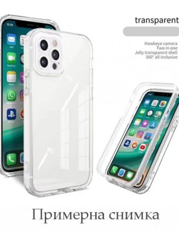 Bumper TPU Case iPhone 14 Pro - Прозрачен