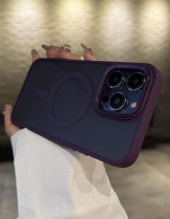 EliteMag Кейс iPhone 15 Pro Max - Лилав