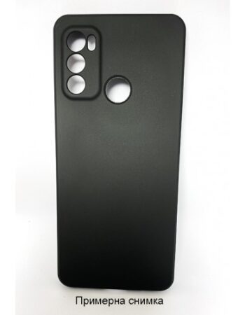 Изчистен силиконов кейс Samsung Galaxy S23 Plus - Черен