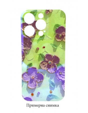 Кейс Хамелеон IMD с цветни камъни за Samsung Galaxy A15 - No4