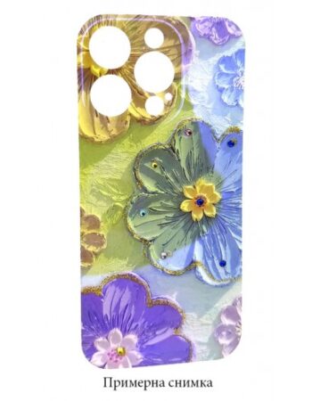 Кейс Хамелеон IMD с цветни камъни за Samsung Galaxy A15 - No6