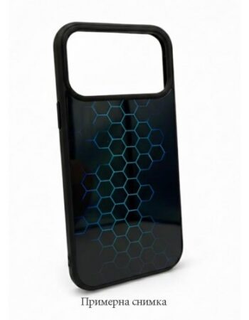 Кейс IMD за iPhone 17 - Хекс / Син (20-D3)