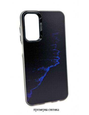 Кейс за Samsung Galaxy A15 4G/5G - Скала и крайбрежие на син контур