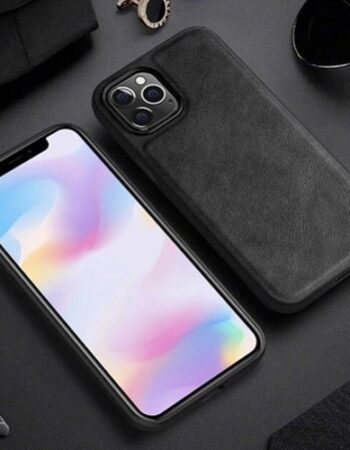 Кожен Tpu Кейс iPhone 13 - Черен