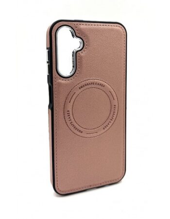LeatherCraft Кейс MagSafe Samsung Galaxy S25 Plus - Розов