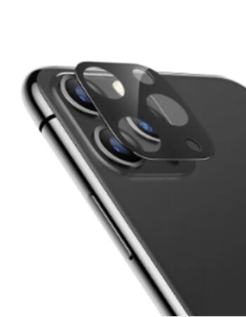 Lens shiny Стъклен протектор за камера Samsung S20 Plus - Прозрачен/черен