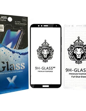 Lion Стъклен Протектор Full Glue iPhone 13 Pro Max - Черна рамка (R45-I