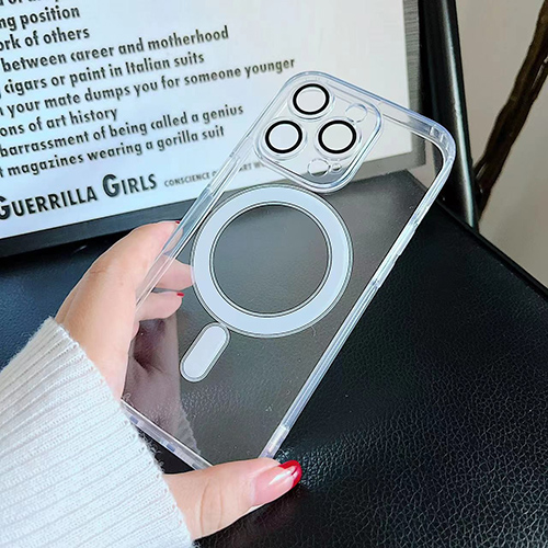 MagSafe Кейс протект на камера iPhone 14 Pro - Прозрачен