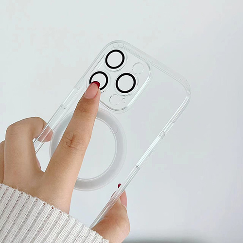 MagSafe Кейс протект на камера iPhone 14 Pro - Прозрачен – снимка 3